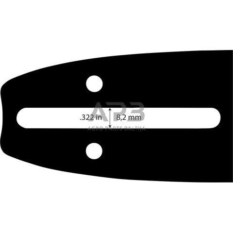 Pjovimo juosta OZAKI 3/8" 1,3 mm, 40 cm / 16" 160SDEA041 57 nareliai. 1