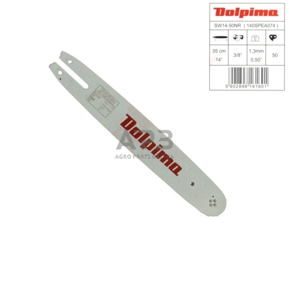 Pjovimo juosta Dolpima 3/8" 1,3 mm, 35 cm / 14" 140SPEA074 50 narelių.Tinka Stihl pjūklams ir kitiems.