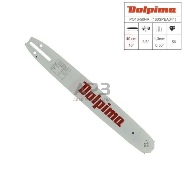 Pjovimo juosta Dolpima 3/8" 1,3 mm, 40 cm / 16" 160SPEA041 56 nareliai.