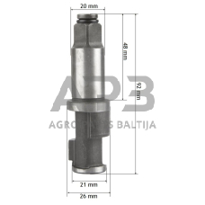 Pneumatinio veržliasukio 1/2" AT241 anvil Nr. 9. Atsarginė dalis.