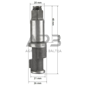 Pneumatinio veržliasukio 1/2" AT241 anvil Nr. 9. Atsarginė dalis.