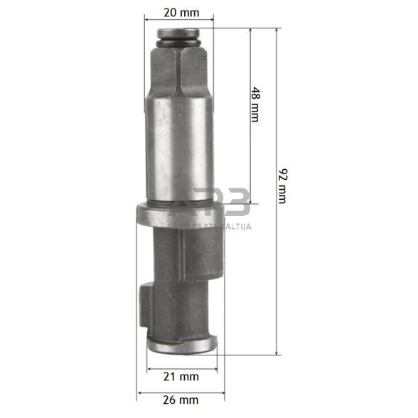 Pneumatinio veržliasukio 1/2" AT241 anvil Nr. 9. Atsarginė dalis. 1