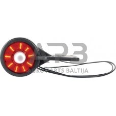 Priekabos žymeklio LED lemputė 12/24V, 117x60mm, Waś 1400300071