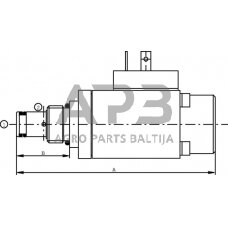 Proporcinis slėgio mažinimo vožtuvas 12Vdc MP10X/033B, MP10X033B