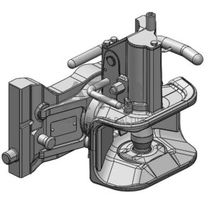 Priekabos prikabinimas automatinis 311mm Scharmüller 053113221A11