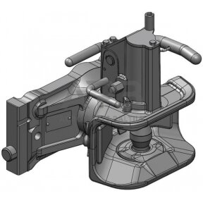 Priekabos prikabinimas automatinis 330mm Scharmüller 053303221A11