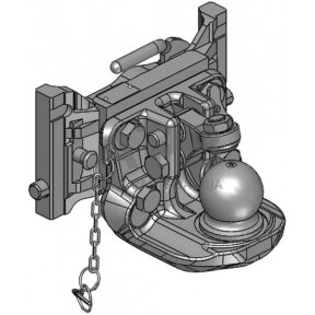 Priekabos prikabinimas su rutuliu 80 mm 311mm Scharmüller 056311420A11