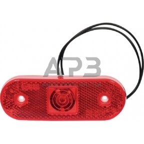 Priekabos žymeklio LED lemputė 12/24V, 113x63mm, Waś 14006905330