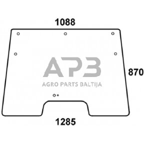 Priekinis kabinos stiklas D7781T