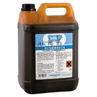 Preparatas tešmenims plauti „Euterwash“ 5l 1580076500