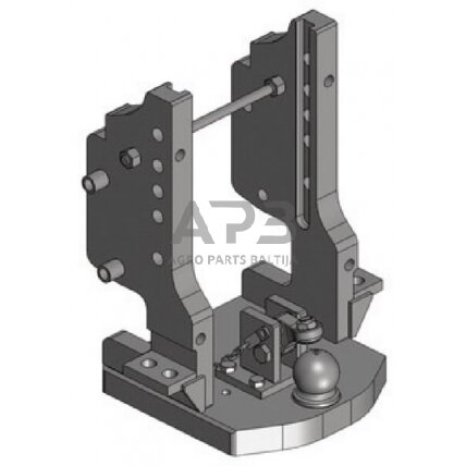 Priekabos prikabinimo rėmas 330mm Scharmüller 00159810A17