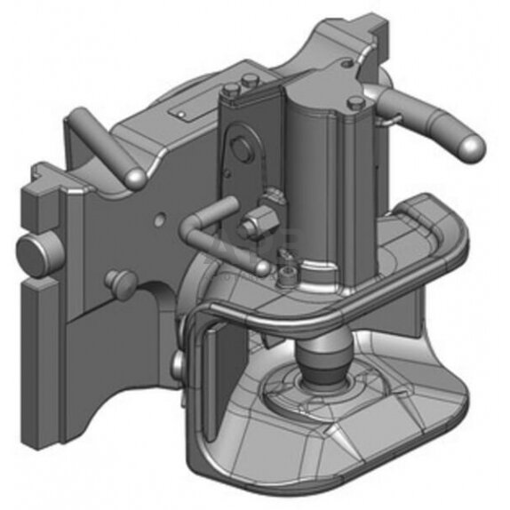 Priekabos prikabinimas automatinis CH-I 320mm Scharmüller 036320531A02 1