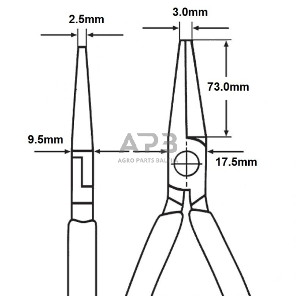 Prailgintos replės 200mm KNIPEX 4