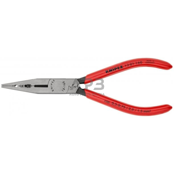 Prailgintos replės elektrikui 160mm, KNIPEX