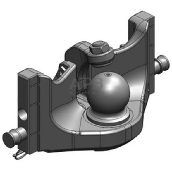 Priekabos prikabinimas su rutuliu 80 mm 329mm Scharmüller 05633045A02 1