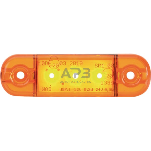 Priekabos žymeklio LED lemputė 12/24V, 84x24mm, Waś 1400300708 1