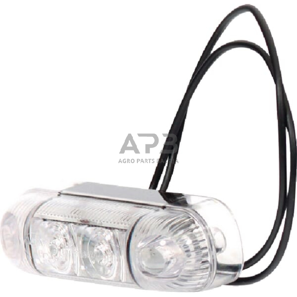 Priekabos žymeklio LED lemputė 12/24V, 84x24x25mm, Waś 1400690800 1