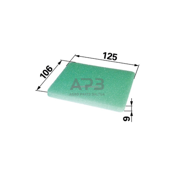 Priešfiltris Briggs & Stratton Quantum nuo 3,5AG iki 5,5AG nuo 625 iki 675 271933, 491435, 493537S, 491435S 1