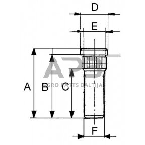 Rato varžtas ADR 903C12