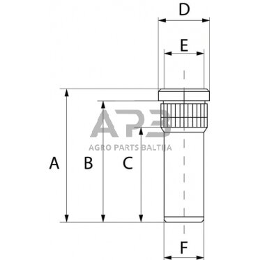 Rato varžtas M16x1.5 Monroc 335100400 1