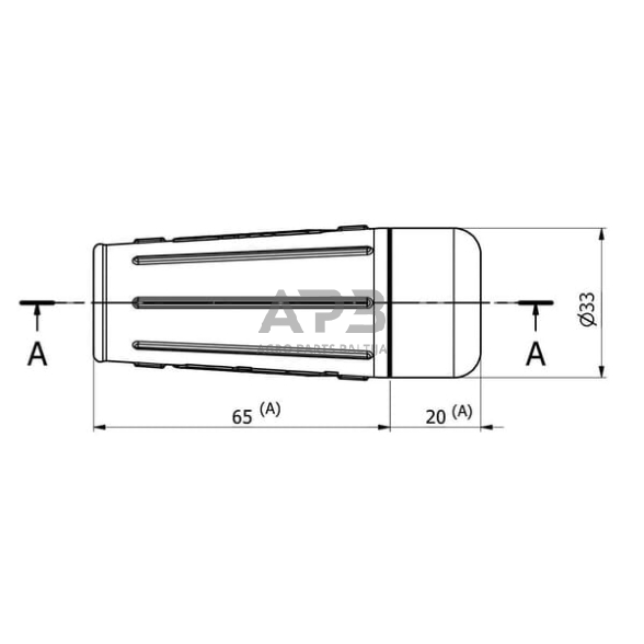 Rankena 15mm PVC Simol STR1312 2