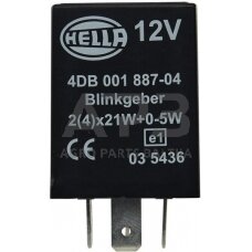 Relė Hella 12V, 4 kontaktų 4DB001887041