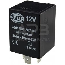 Relė Hella 12V, 4 kontaktų 4DB001887041