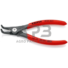 Replės išoriniams žiedams. Lenktos 130mm (Ø10-25mm) KNIPEX