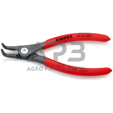 Replės išoriniams žiedams. Lenktos 130mm (Ø3-10mm) KNIPEX