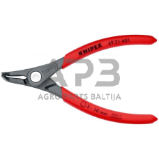 Replės išoriniams žiedams. Lenktos 130mm (Ø3-10mm) KNIPEX