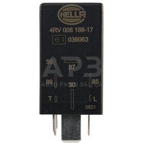 Relė Hella 12V, 7 kontaktų 4RV008188171 1