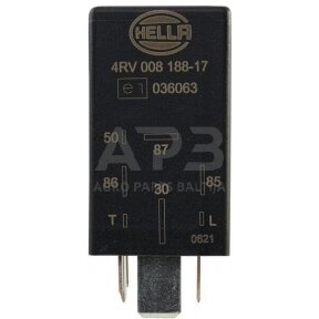 Relė Hella 12V, 7 kontaktų 4RV008188171