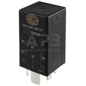 Relė Hella 12V, 7 kontaktų 4RV008188171