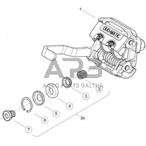 Remontinis komplektas Wabco 4528020032