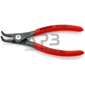 Replės išoriniams žiedams. Lenktos 130mm (Ø10-25mm) KNIPEX