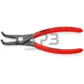 Replės išoriniams žiedams. Lenktos 165mm (Ø19-60mm) KNIPEX