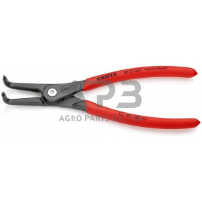 Replės išoriniams žiedams. Lenktos 210mm (Ø40-100mm) KNIPEX