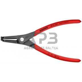 Replės išoriniams žiedams. Lenktos 210mm (Ø40-100mm) KNIPEX