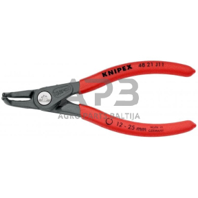 Replės vidiniams žiedams. Lenktos 130mm (Ø12-25mm) KNIPEX