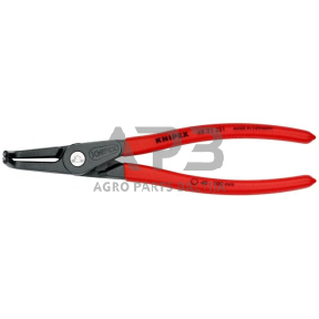 Replės vidiniams žiedams. Lenktos 210mm (Ø40-100mm) KNIPEX