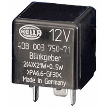 Relė Hella 12V, 3 kontaktų 4DB003750711 3