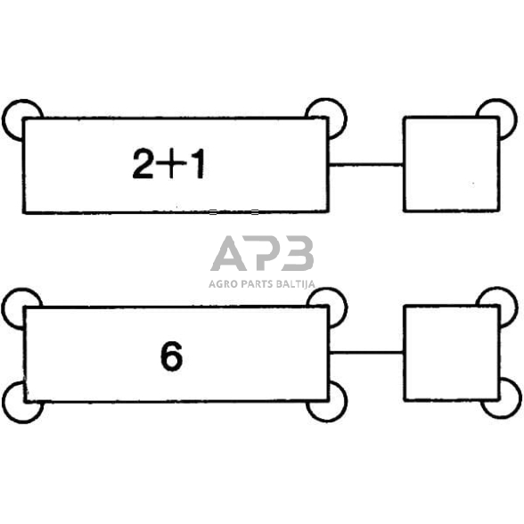 Relė Hella 24V, 4 kontaktų 4DM009492001 2