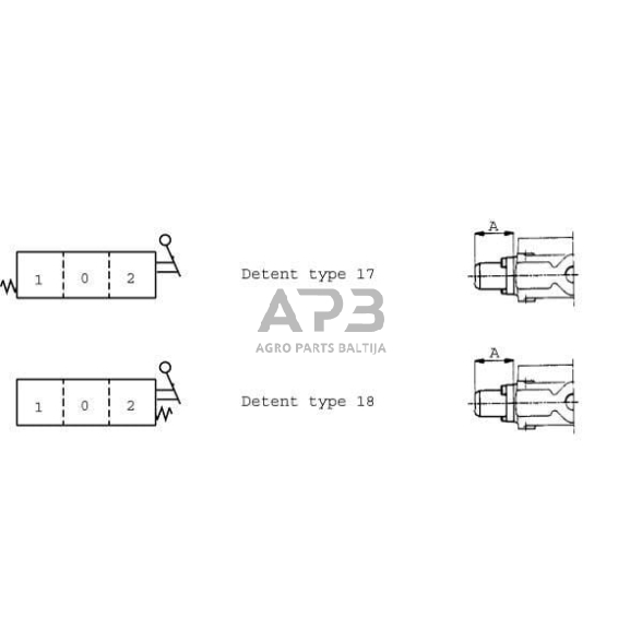 Remontinis komplektas SD4/5/6, SD95A18 1