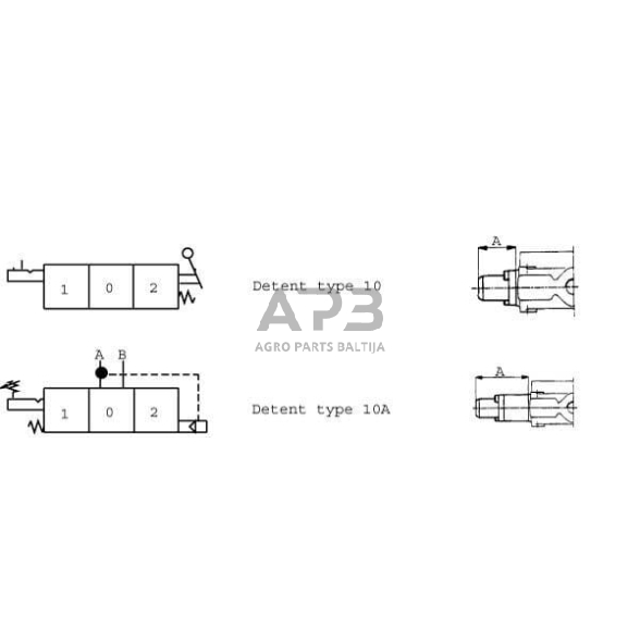 Remontinis komplektas Tipas 10, SD95A10 1