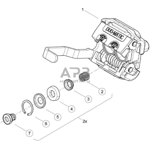 Remontinis komplektas Wabco 4528020032 1