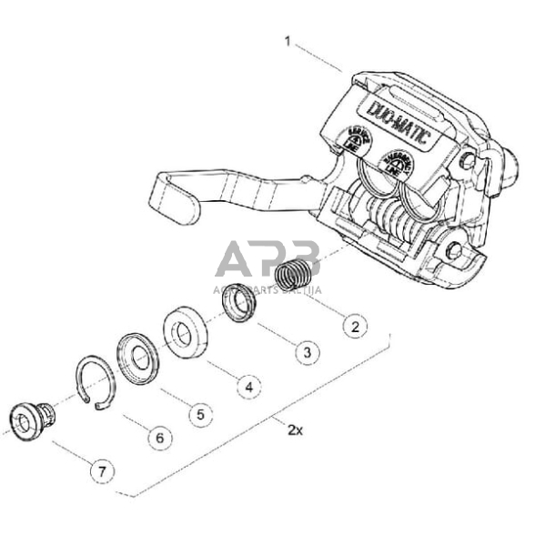 Remontinis komplektas Wabco 4528020032 2