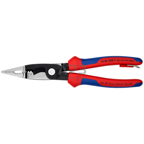 Replės elektros instaliacijos darbams 200mm KNIPEX