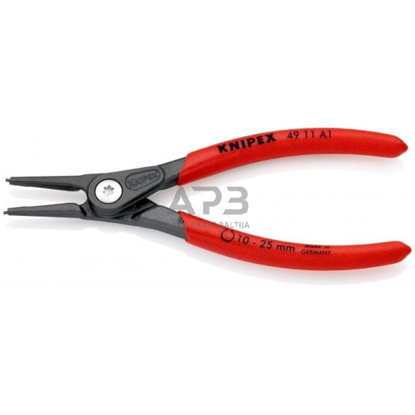 Replės išoriniams žiedams 140mm (Ø10-25mm) KNIPEX