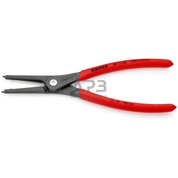 Replės išoriniams žiedams 225mm (Ø40-100mm) KNIPEX 1