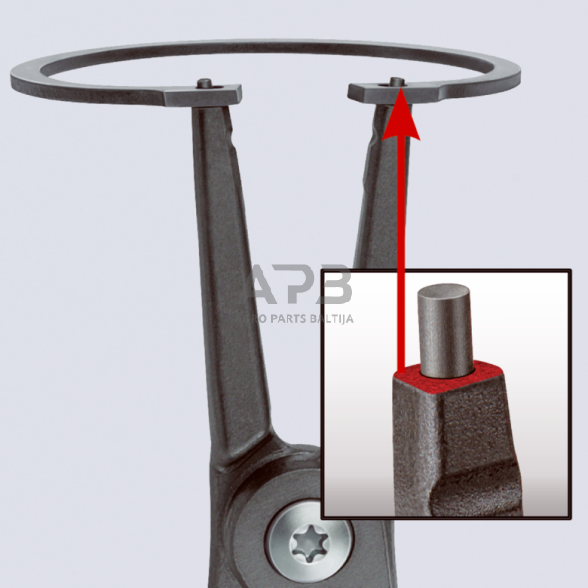 Replės išoriniams žiedams 320mm (Ø85-140mm) KNIPEX 3